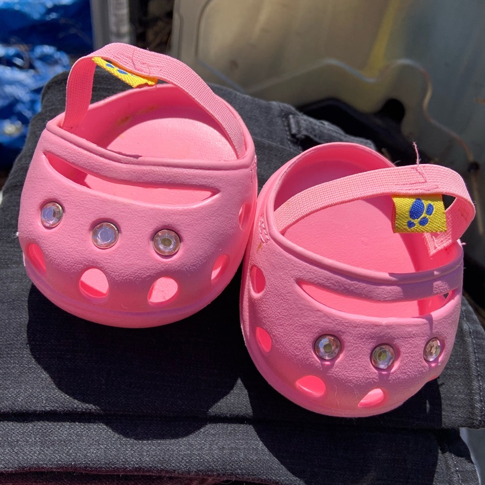 Build A Bear croc (Like) shoes